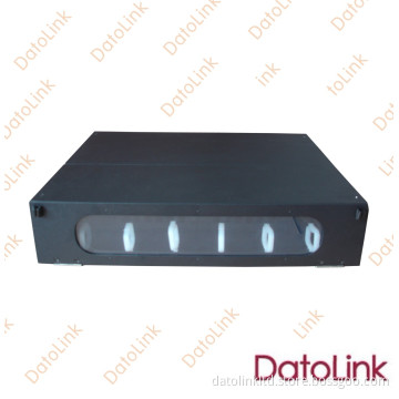Fibre Optica Slidable Rack Mounted Type Patch Panel 24 Cores